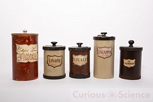 Group of Apothecary Jars